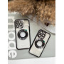 Чорний чохол на iPhone 14 pro MagSafe "colurl new phone case "з закритою камерою 